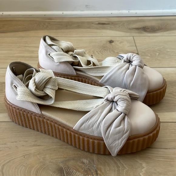 Puma x Rihanna Fenty Colab Bow Creeper Sandal Size 8 - Picture 1 of 14